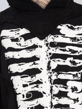 Marrow Black Hoodie - White Cobra