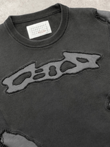 Distressed Sweater - White Cobra