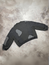 Distressed Sweater - White Cobra