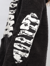 Marrow Black Hoodie - White Cobra