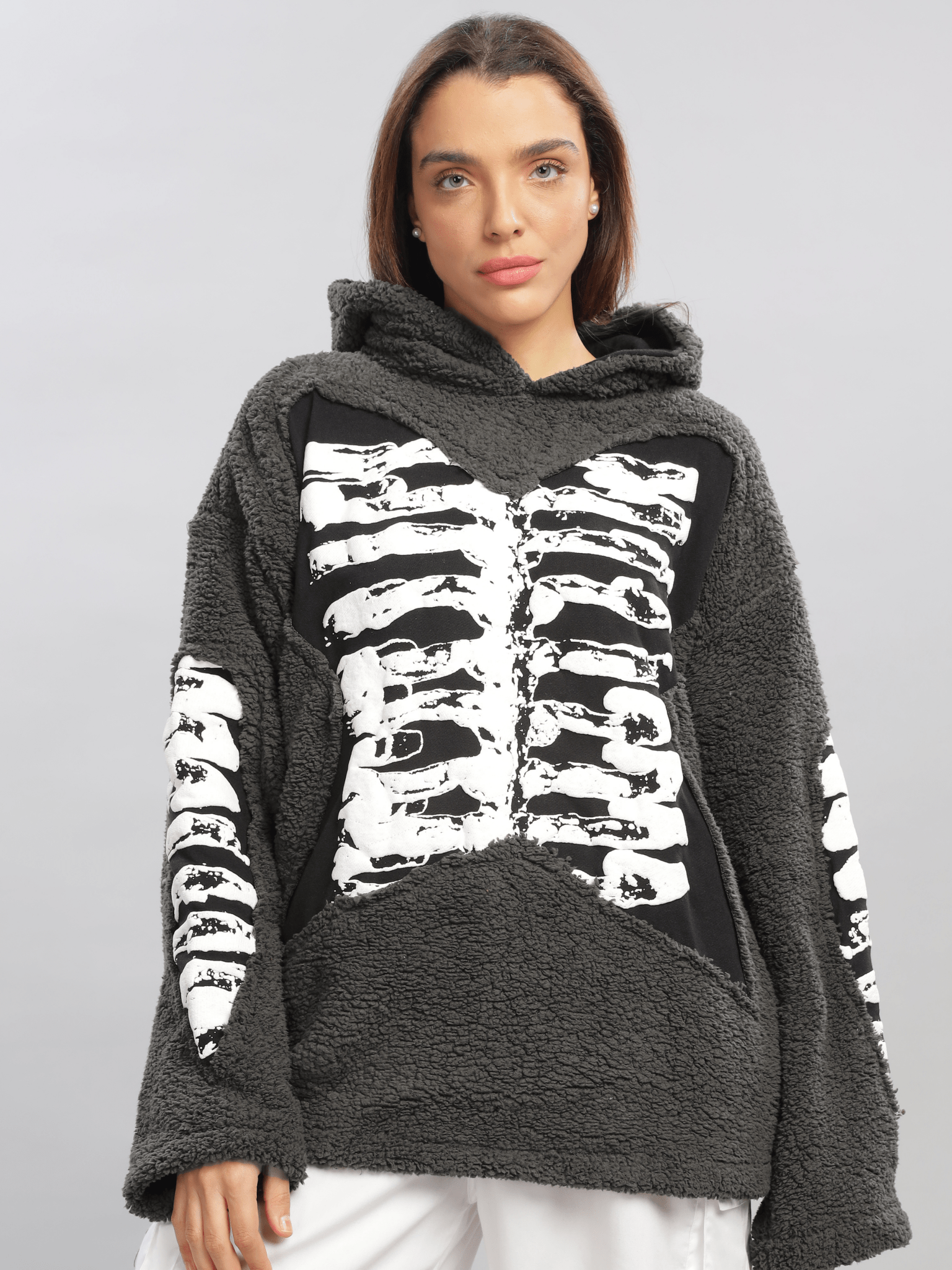 Hoodie and Sweatshirt - White Cobra