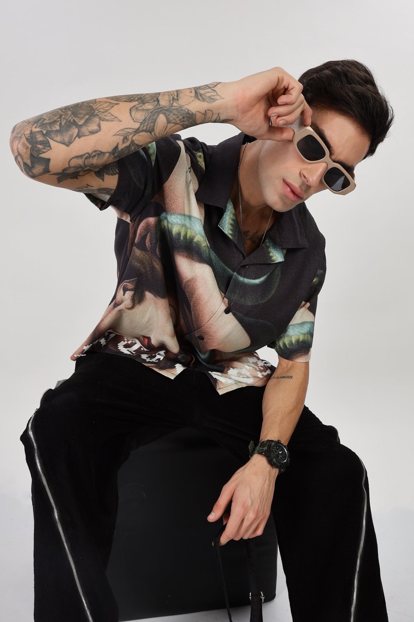 SUMMER SPRING SHIRTS - White Cobra