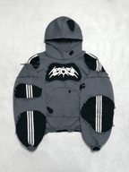 Ripped Stripes Hoodie