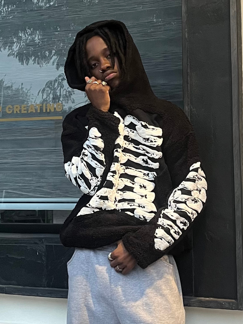 Marrow Black Hoodie
