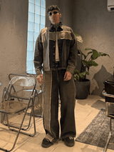 Undercut Denim Suit