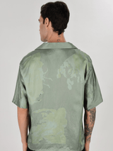 Nehebkau Cuban Shirt - White Cobra