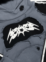 Ripped Stripes Hoodie