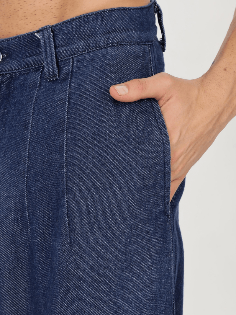 Venom Split Denim - White Cobra