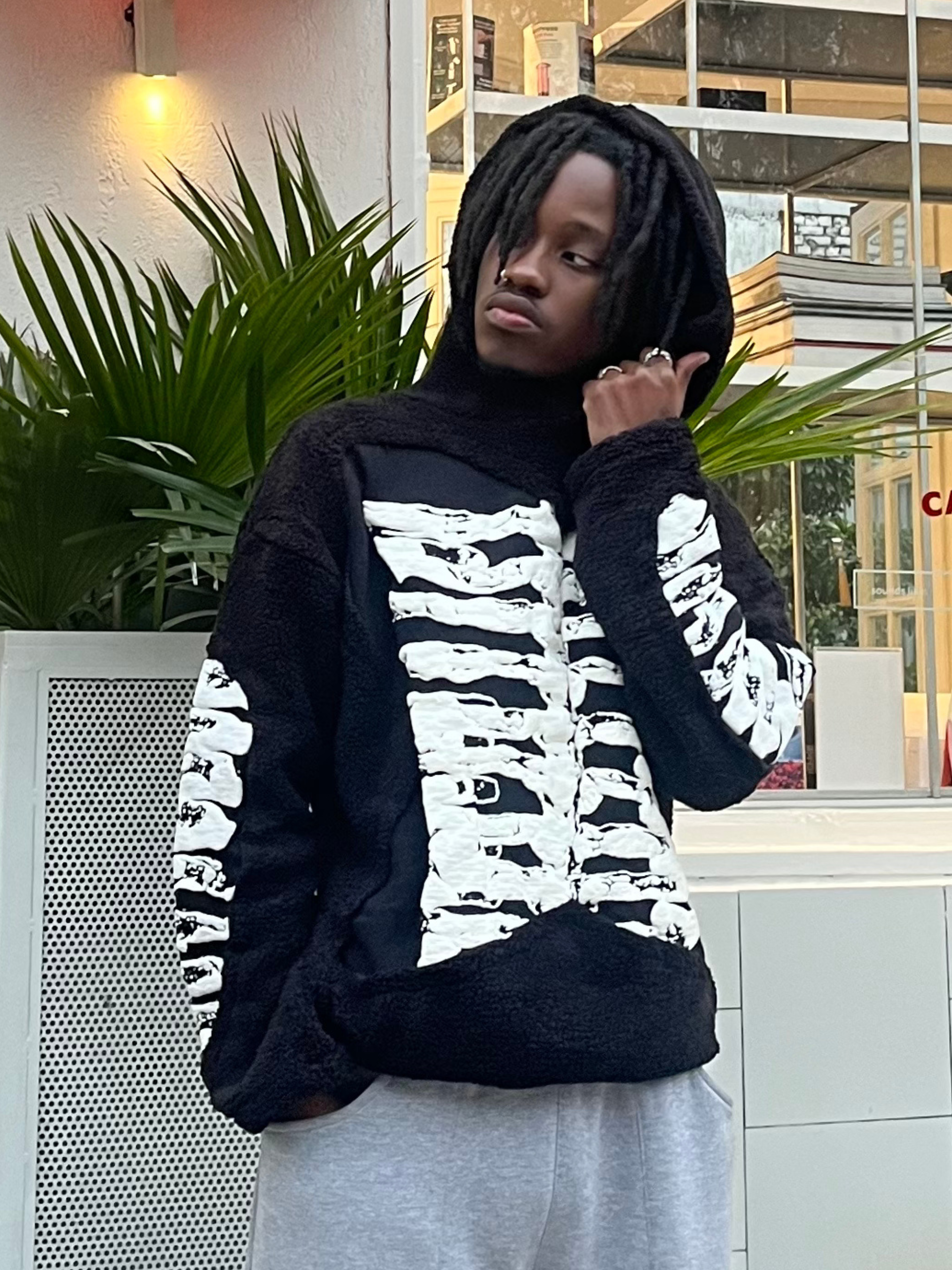 Marrow Black Hoodie