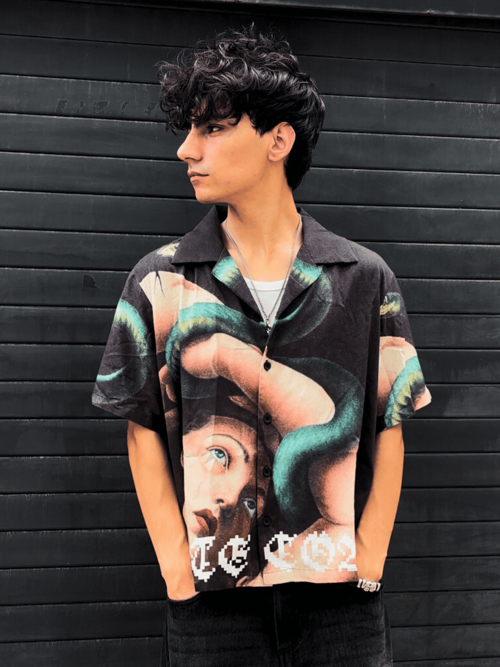 Medusa Mirage Cuban Shirt