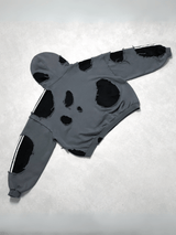 Ripped Stripes Hoodie